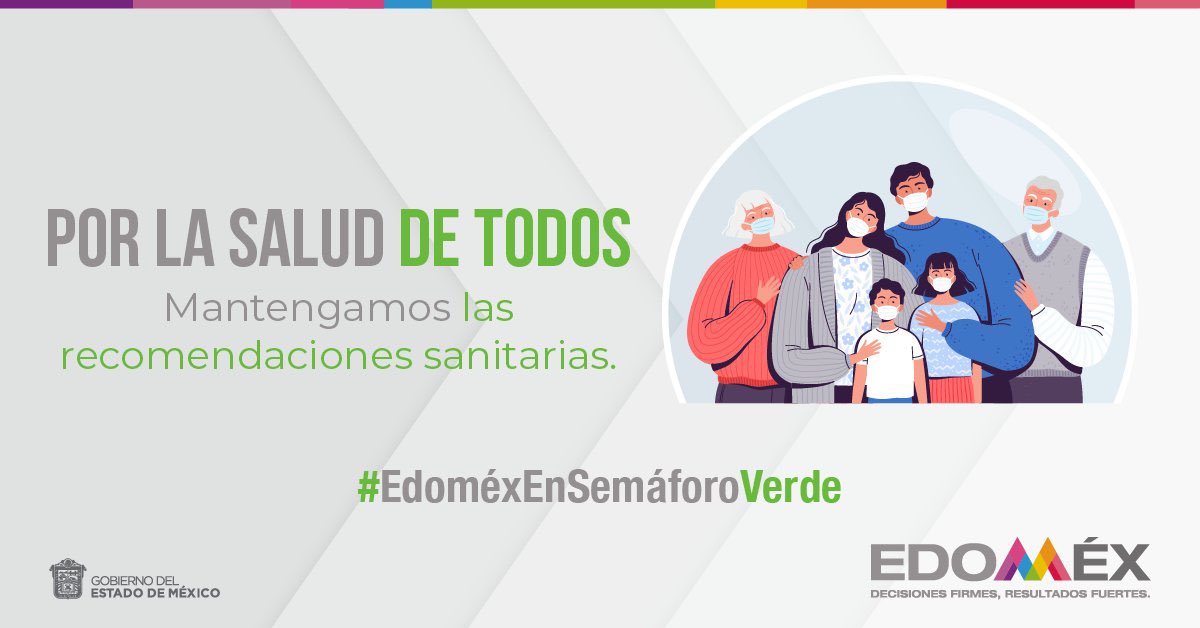 415Tbc's tweet photo. Por la salud de todos. #EdoméxEnSemáforoVerde. https://t.co/9H9TQzyWvD