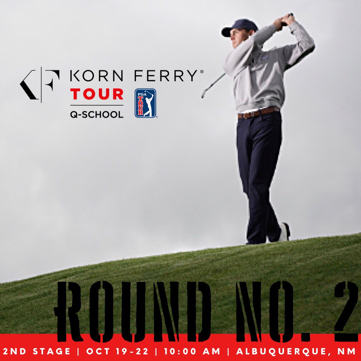 peter_kuest's tweet photo. Go-time for Stage 2 of @KornFerryTour Q-School at the UNM Championship Course 👊

#kuest #qschool #kornferrytour https://t.co/kd1tirln0A