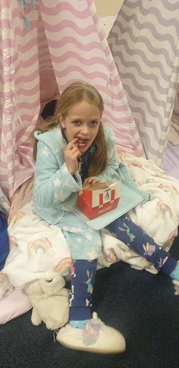2ndWhittle's tweet photo. Phew, the leaders have just about recovered from our sleepover this weekend! After a couple of postponements it finally happened 🥳

Teepees, cinema screen, playground, takeaway, campfire songs, fun with friends… what more could a Brownie want?!!

@Girlguiding_NWE @LancsNW https://t.co/AbsuXEvaCy