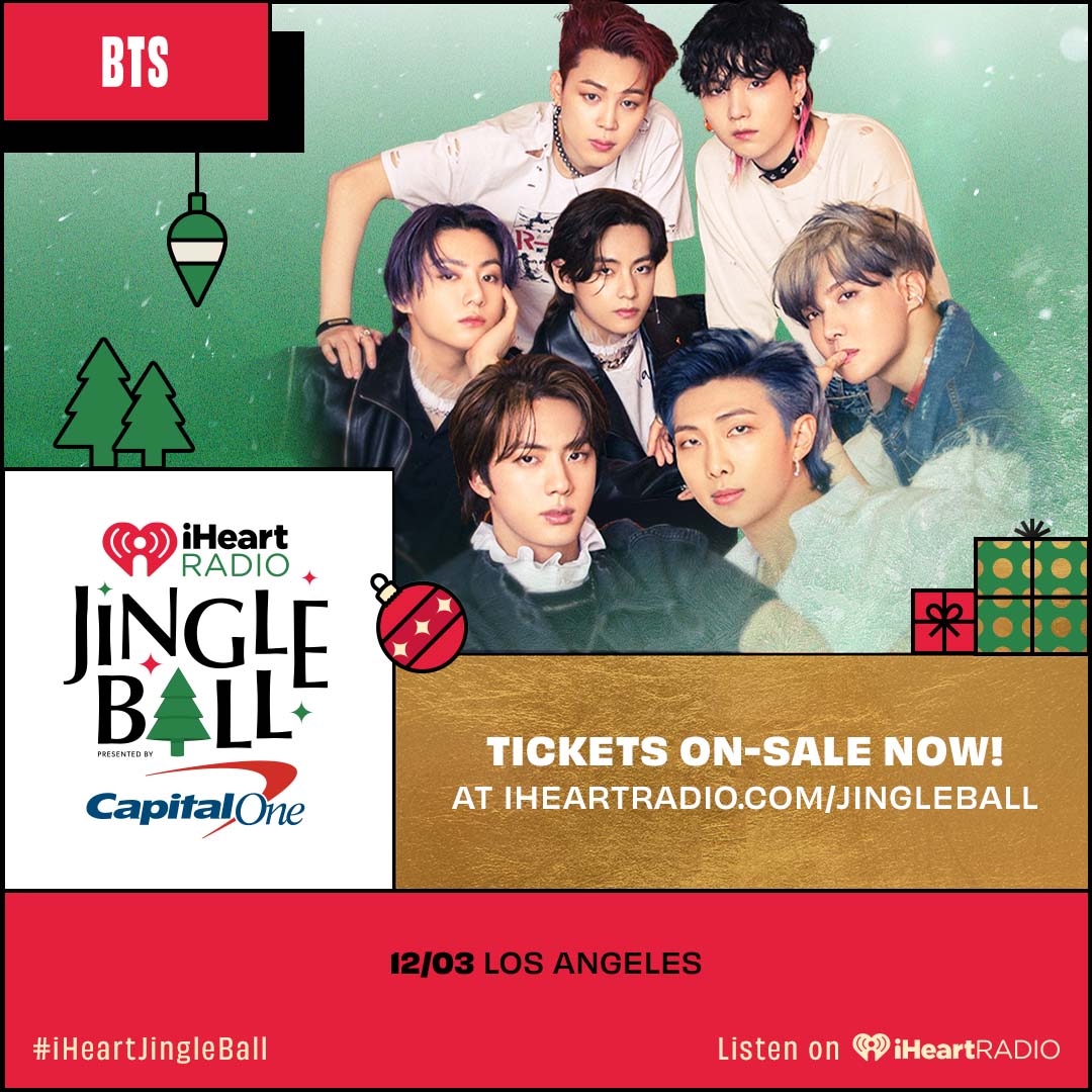 We can’t wait to spend the holidays with you in LA at the @iHeartRadio Jingle Ball💜

Find more about #iHeartJingleBall here 👉 iheart.com/jingle-ball/