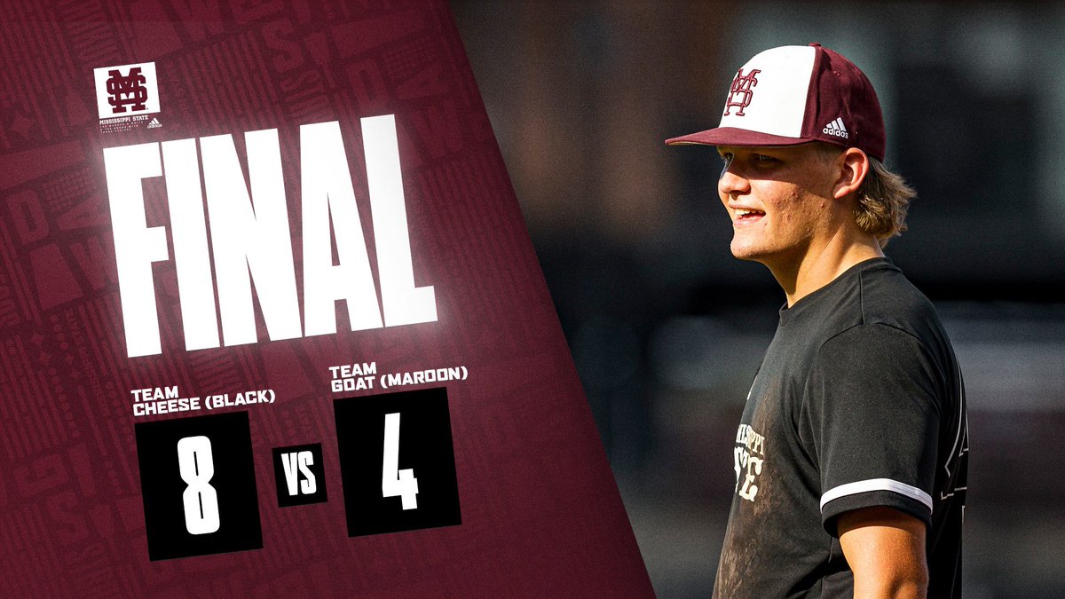 That’s a wrap for the 2021 Fall World Series! Team Cheese takes the series (3-1) with an 8-4 win over Team Goat today! #HailState🐶