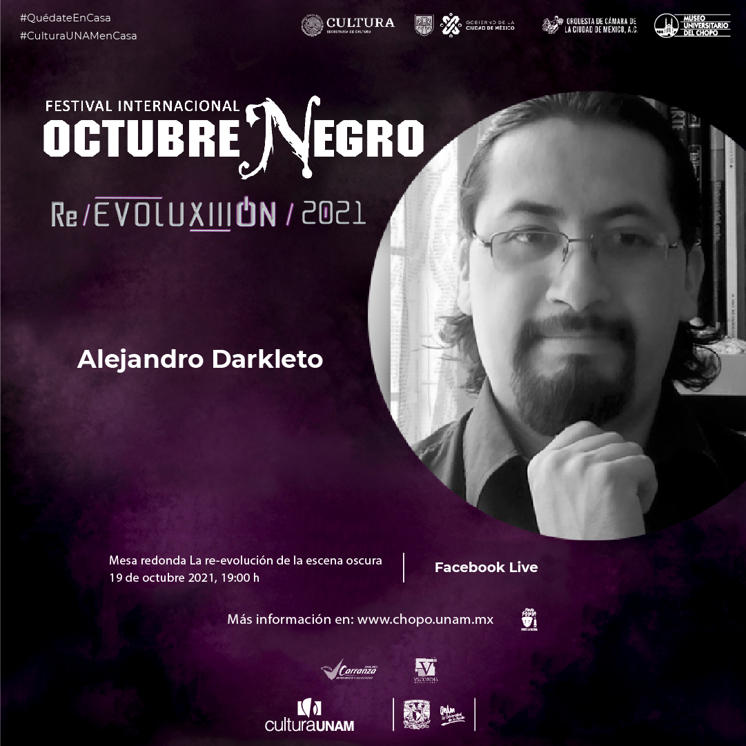 museodelchopo's tweet image. Mañana en el marco del 𝐅𝐞𝐬𝐭𝐢𝐯𝐚l 𝐈𝐧𝐭𝐞𝐫𝐧𝐚𝐜𝐢𝐨𝐧𝐚l 𝐎𝐜𝐭𝐮𝐛𝐫𝐞 𝐍𝐞𝐠𝐫𝐨 transmitiremos la mesa: 𝐋𝐚 𝐫𝐞-𝐞𝐯𝐨𝐥𝐮𝐜𝐢ó𝐧 𝐝𝐞 𝐥𝐚 𝐞𝐬𝐜𝐞𝐧𝐚 𝐨𝐬𝐜𝐮𝐫𝐚. Con @hollowkid, #ZanoniBlanco, #MaríaMonterrosa, #AlejandroDarkleto y #AdrianaHernández
19h #Fblive