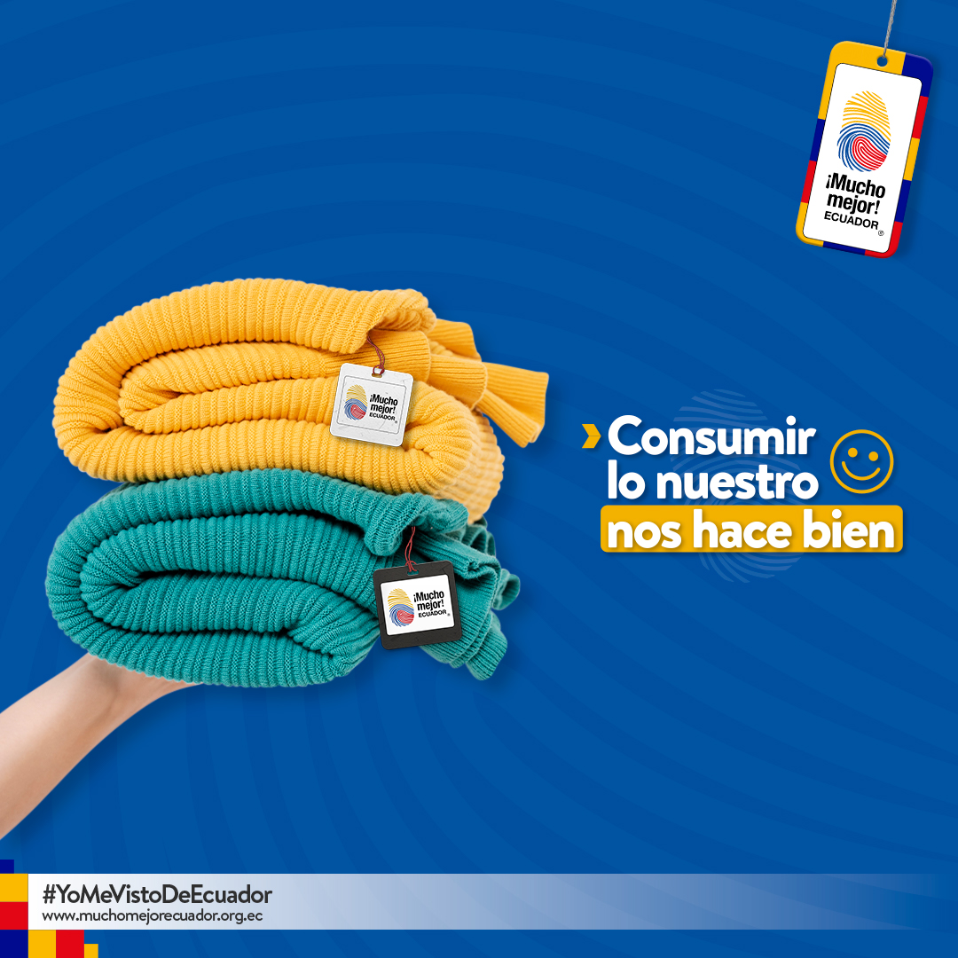 Ecuador_calidad's tweet photo. Detrás de cada producto con la huella existe la historia y los sueños de un ecuatoriano como tú. 🤗💛💙❤️
¡Escoger la huella es valorar el trabajo del Ecuador!😉@Ecuador_calidad #YoMeVistoDeEcuador #MuchoMejorEcuador #compraEcuador
#Calidad
#identidad https://t.co/G5GRHNjyan