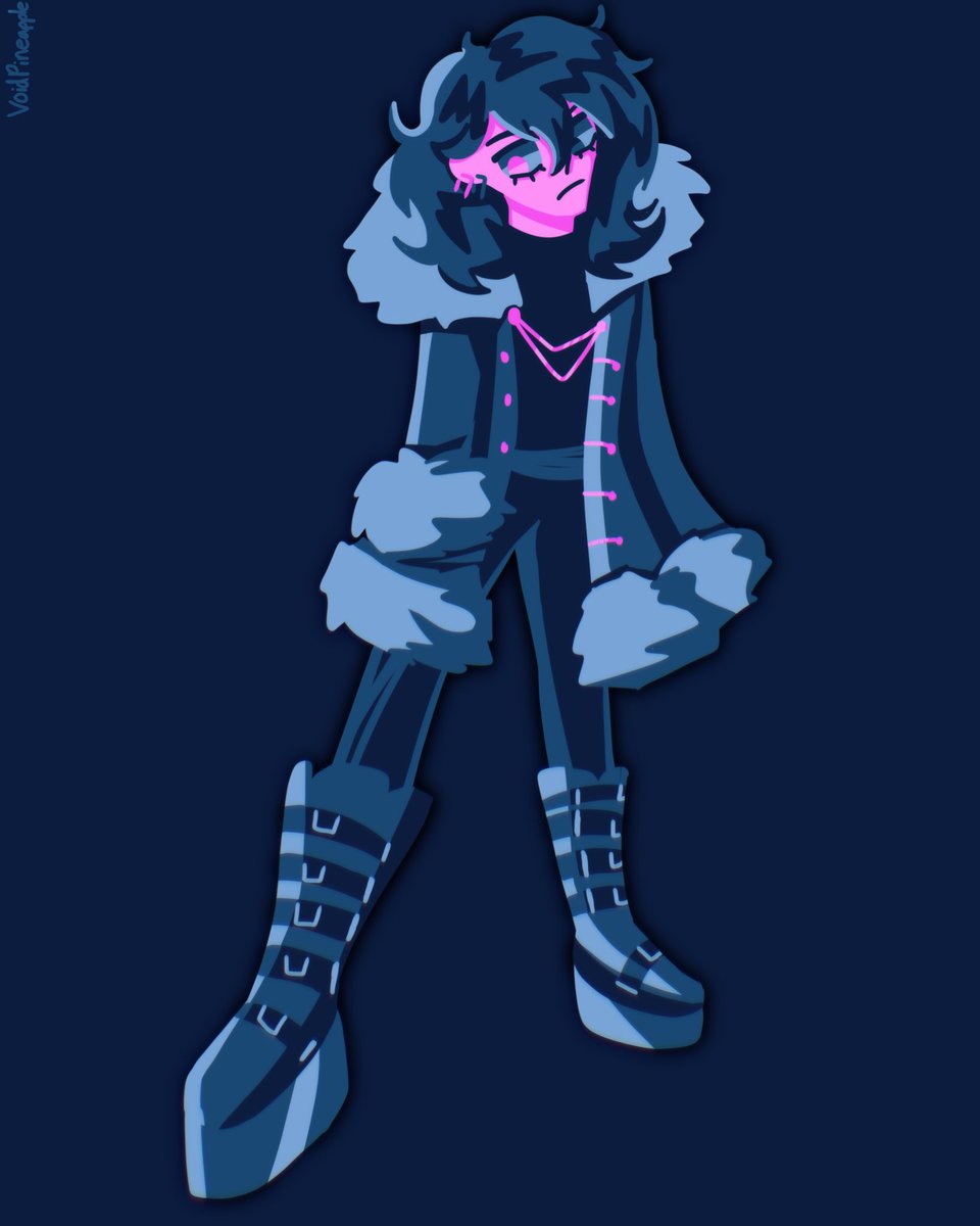 VoidPineapple's tweet photo. messing around with lineless art https://t.co/rUOzXT1tVe