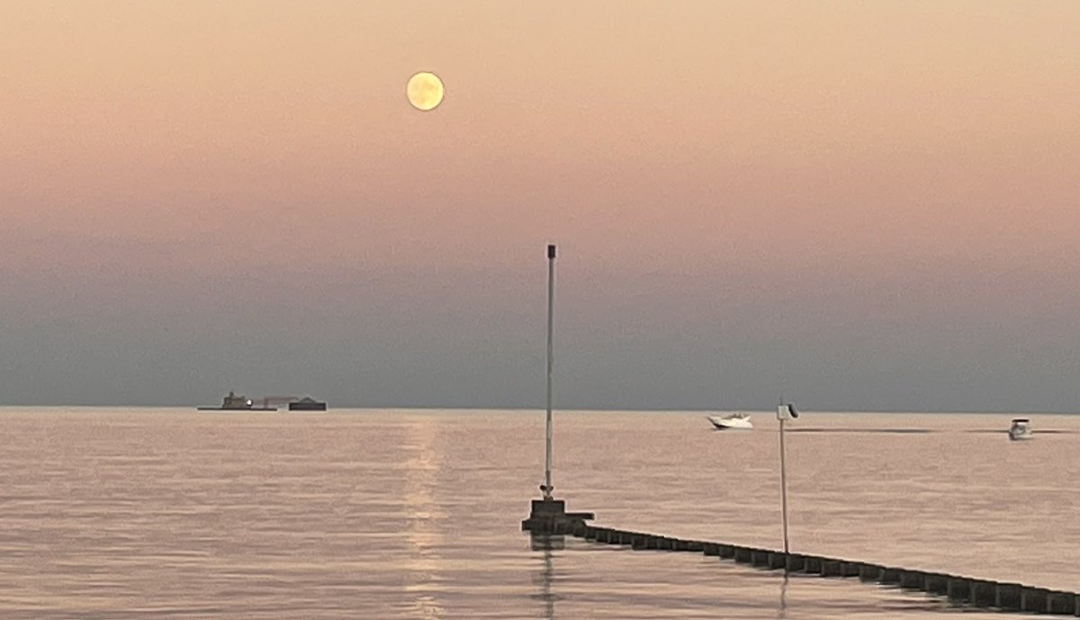 wenhardy's tweet photo. From today’s walk: It’s a pretty moon!
#MySteps #Garmin https://t.co/Rs0IBf2Fho