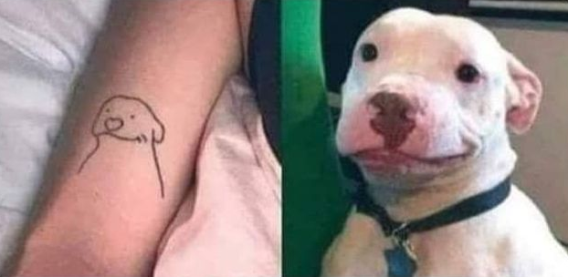 - ¿Y qué te vas a tatuar? 
- Al amor de mi vida