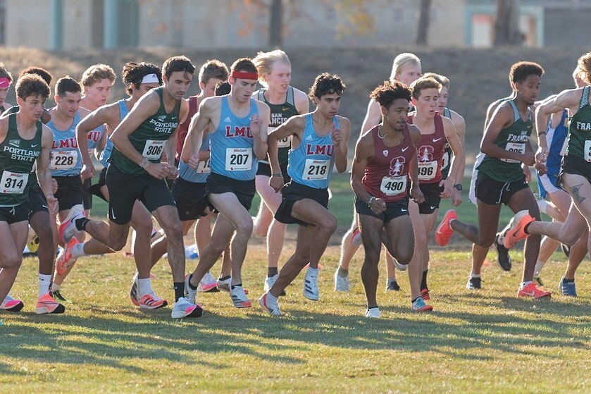 Both squads placed 7th at the Bronco Invitational on Saturday. 
Strong performance heading into our Conference Championships with 11 total career bests and 5 new additions to the top-20 LMU All-Time lists! Estanis Ruiz (5th), Claire Graves (12th) Ethan F… instagr.am/p/CVMBWdTPphP/