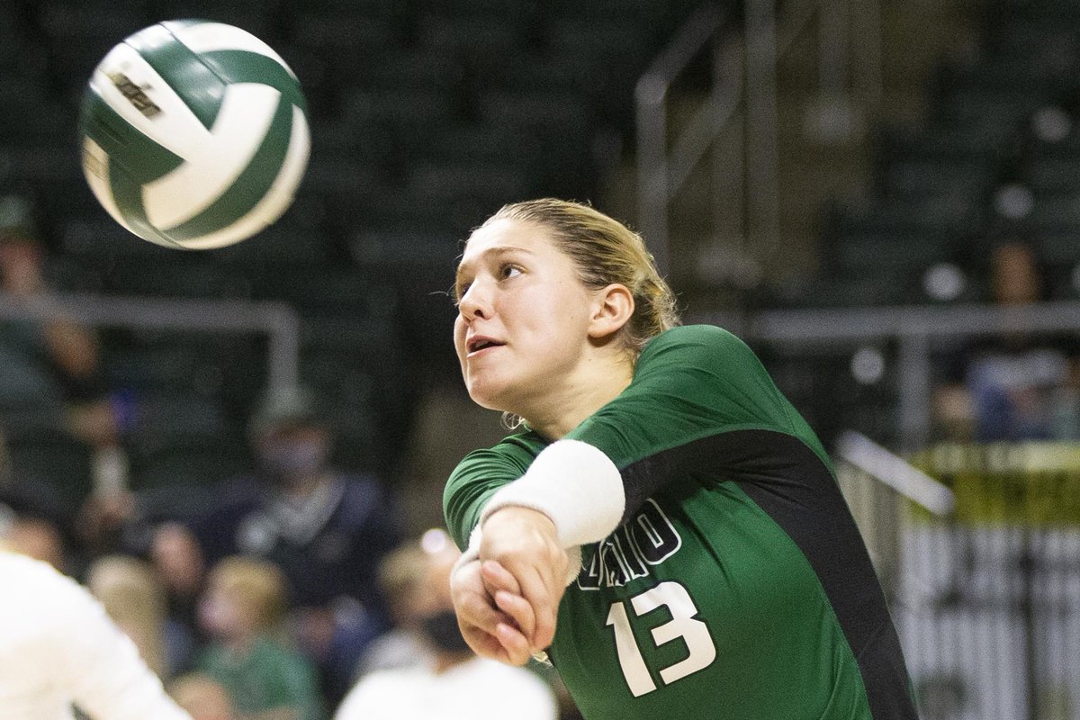 OhioBobcatsVB's tweet photo. Sam Steele is the MAC East Defensive Player of the Week!

https://t.co/YpHephdqI6 https://t.co/Gspu65xWm6