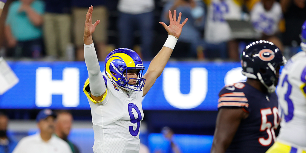 AroundTheNFL's tweet photo. ICYMI: Rams QB Matthew Stafford on facing winless former Lions team: "Just like every other game"

https://t.co/kdUtWUsZpp https://t.co/ZQAeIXg3JI