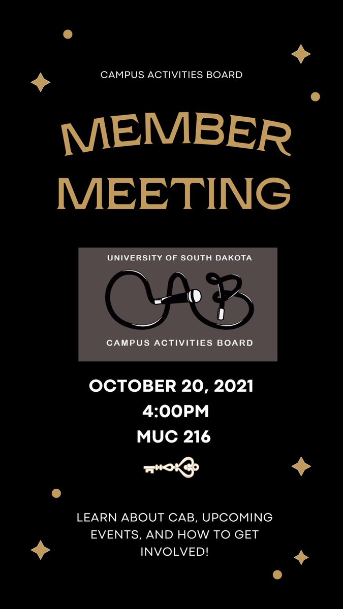 Member Meeting Wednesday! 4pm in MUC 216