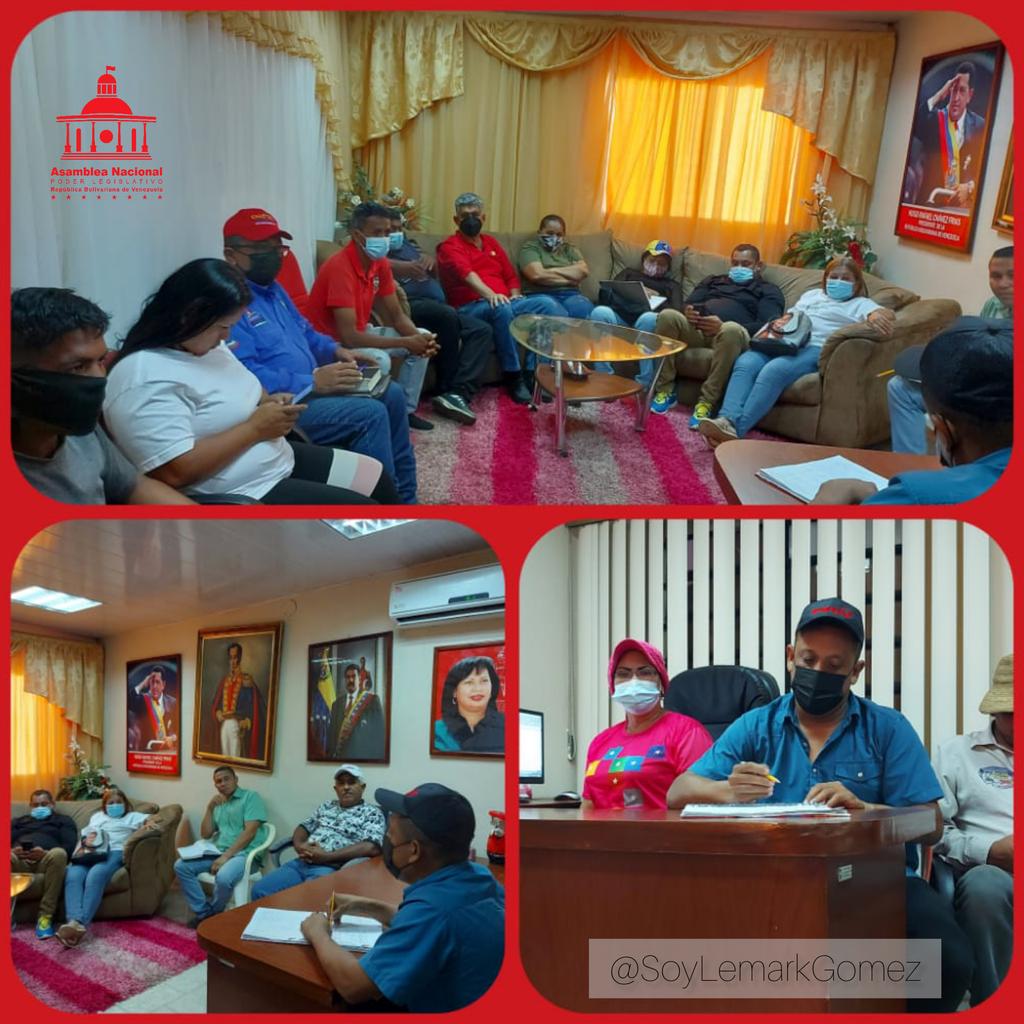 soylemarkgomez's tweet photo. #18Oct | En compañía de Luis Silva, candidato del PSUV-GPP en el Mcpio. José Gregorio Monagas del Edo. #Anzoátegui y la alcaldesa Cruz Ojeda, se estructuró el comando de campaña con miras a las #megaelecciones del próximo #21N.
@jorgerpsuv 
@PSUVoficial 
@dcabellor 
@maduro_en https://t.co/0MnT4ubeZ0