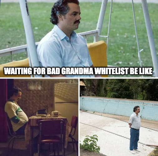 BadGrandmaNFT's tweet photo. Grandma needs some new art to hang up on her fridge:

1️⃣Create a meme/piece of art featuring Bad Grandma 🖼 
2️⃣Comment image below and use #BadGrandmaGiveaway and #NFTcommunity
3️⃣Like, Retweet, and Follow Us.
4️⃣Tag 2 friends.

5 Winners will earn one of our few WL spots 👵🔥❤️🏆 https://t.co/6sohbOBOgG