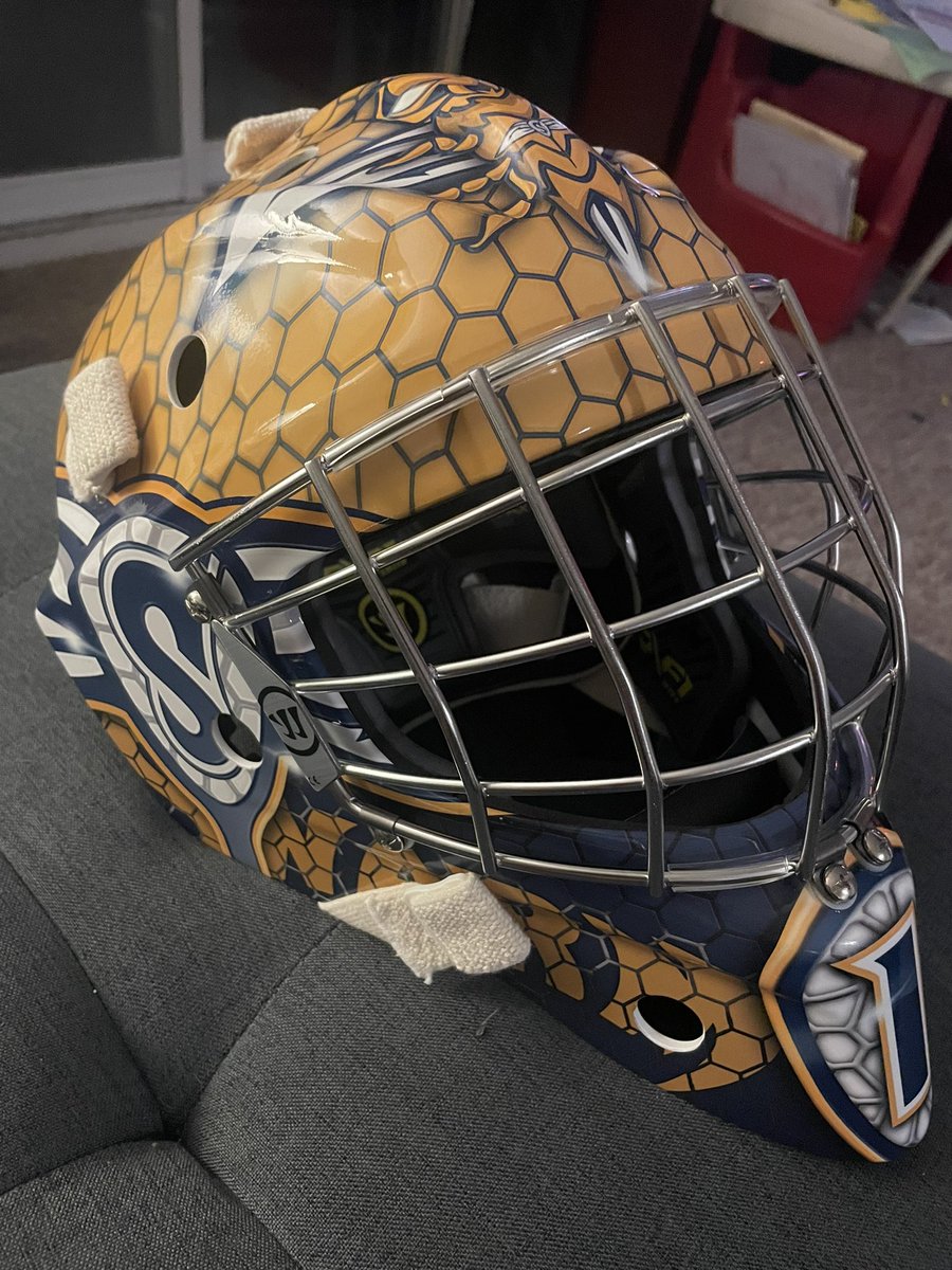 cwende1's tweet photo. Well hello thereโฆ Bring on #faceoffweekend
@GeorgiaSwarmLAX @NLL @wrapyourmask
#stingcity #swarming #wrapyourmask https://t.co/zbiwIrDzlZ