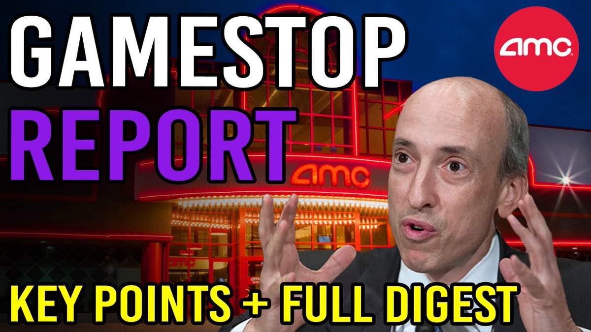 Thomas_james_1's tweet photo. LONG AWAITED GAMESTOP REPORT - FULL REVIEW π₯ - AMC Stock Short Squeeze Update https://t.co/F0Lpt5q65r via @YouTube - #amc $amc #gme $gme #gamestop #gamestopreport #stocks https://t.co/ph6cEkBu7c