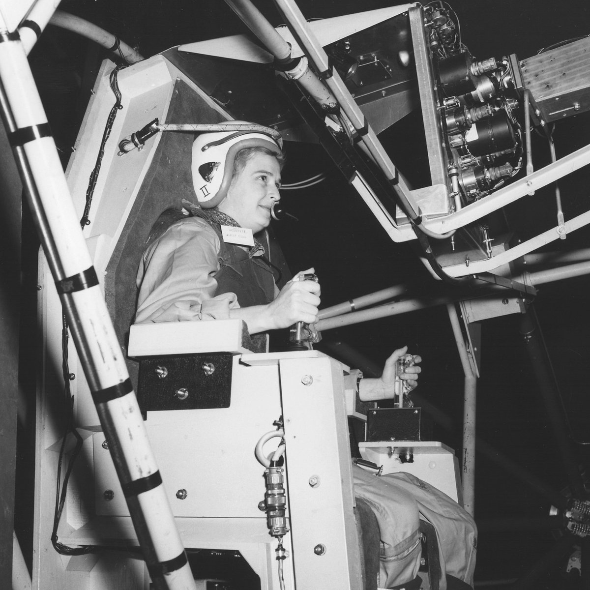 Astro_Christina's tweet photo. It could have been you, Jerrie.

Thinking back on the first #AllFemaleSpacewalk two years ago today, I remember those who paved the way toward a world where everyone with a dream must work equally hard to achieve that dream.

… https://t.co/74WK64hXen