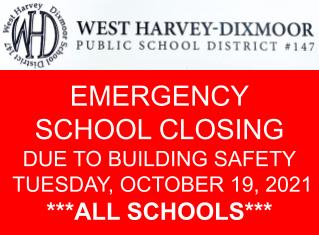 whdsd147's tweet photo. EMERGENCY SCHOOL CLOSING DUE TO BUILDING SAFETY https://t.co/07CIKK2Rvt