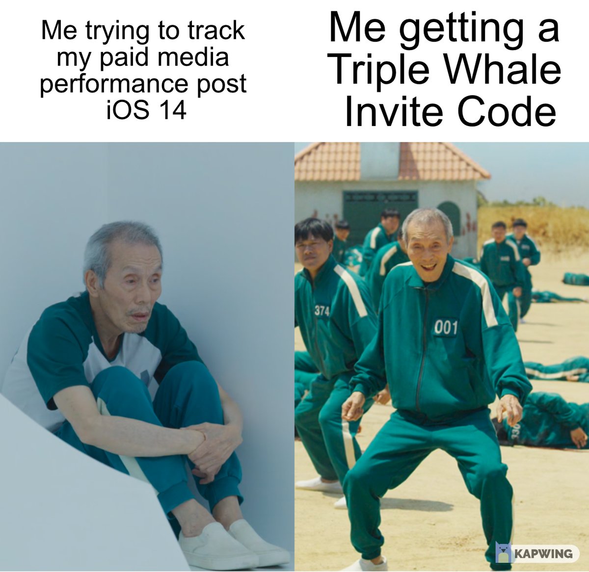 rabahrahil's tweet image. The dashboard of your dreams is one invite code away. 

MER, new customer ROAS, Profit on Ad Spend, % of Sales from @klaviyo &amp;amp; more? 

Did I mention we have a mobile app 😎. 

HMU for an invite code if you want to join the @trytriplewhale family 🙌.

#TripleWhaling #SquidGame