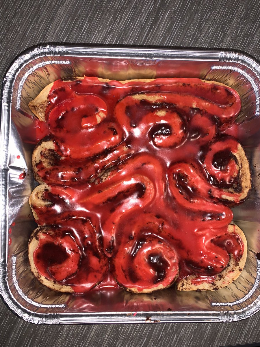MrsStone2019's tweet photo. Did recipe with my class- cinnamon roll BRAINS🧠 it was fun doing it step by step and so delicious! https://t.co/dBQ57ijEnV