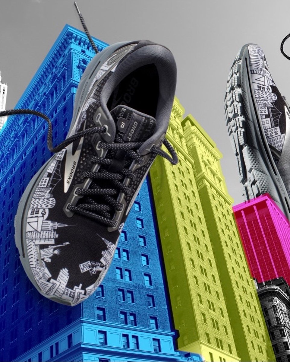 jackrabbit's tweet image. Inspired by the world’s most famous skyline, the Run NYC Ghost 14 from @BrooksRunning is BACK. 

Get yours today, just in time to celebrate the 50th anniversary of the big race. 

Link below to shop:
bit.ly/3DNACVm