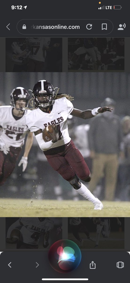 BrownRampage's tweet photo. Crossett’s Tyrique Jones is the most electrifying QB in the state!
He is must see on Friday nights. https://t.co/qrEGqqPncl