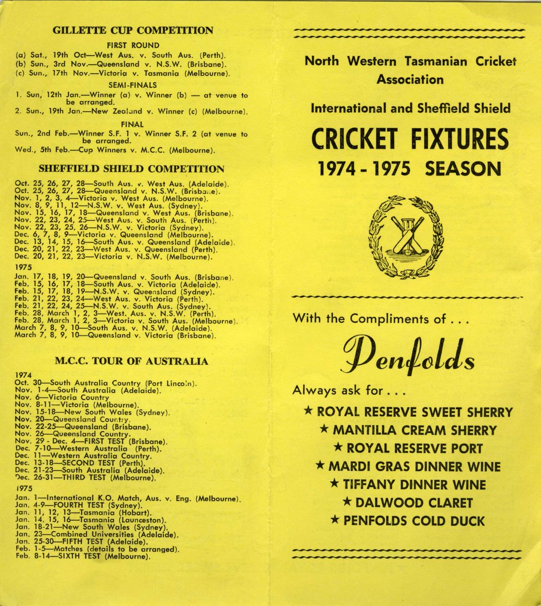 BassStraitMC's tweet photo. Today we continue with the wonderful #RichmondCollection. 

Did you or someone you know play in the 1974-1975 season? Or did you watch any of these games?
#localhistory #crickettas #NWTCA https://t.co/pfrWzH7vdk