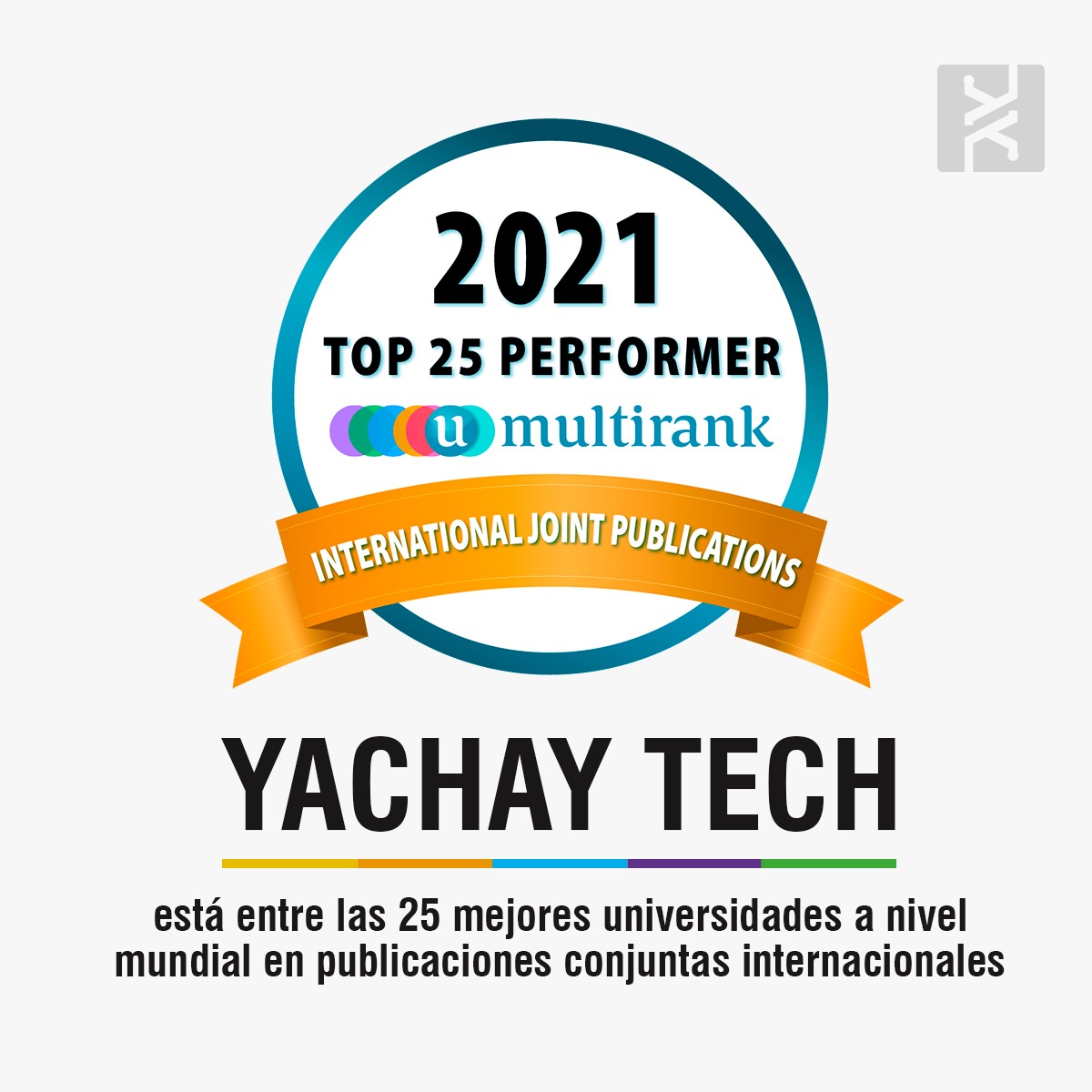 UniYachayTech's tweet photo. #LogrosYT| 🛑Yachay Tech se encuentra entre las 25 universidades con mejor desempeño a nivel mundial, en la edición 2021 del ranking U-Multirank por publicaciones conjuntas internacionales. @UMultirank #SomosYachayTech 💯👌⬇️🥳🧑‍💻👩‍💻

Link: ⬇️
 https://t.co/AMbgy8sqFy https://t.co/ayOBbLwHtC