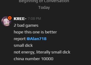 Roya1dor's tweet photo. @FACEITSupport @FACEITSupport come on bro, every single day. https://t.co/h9L88OkTkF