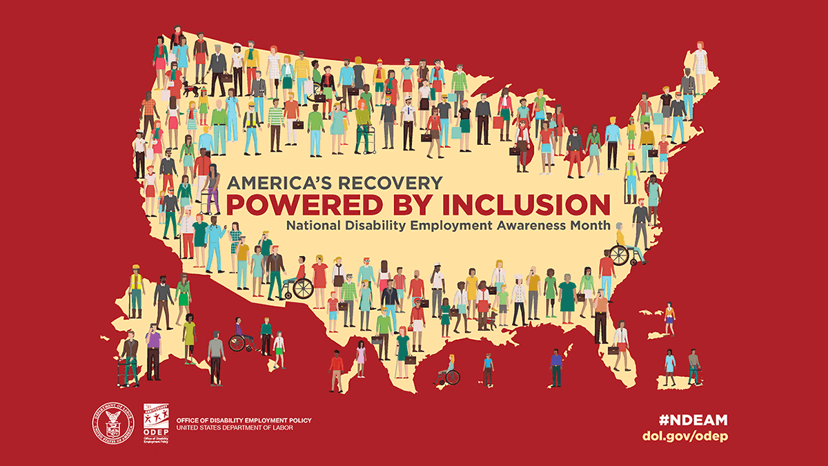 TheArcUS's tweet photo. October is Nat'l Disability Employment Awareness Month - shining a spotlight on one of the most overlooked talent pools in the labor force, causing many job seekers w/ disabilities to remain unemployed &amp; costing employers the opportunity to boost workforce diversity + add value. https://t.co/ABICyXPvZk