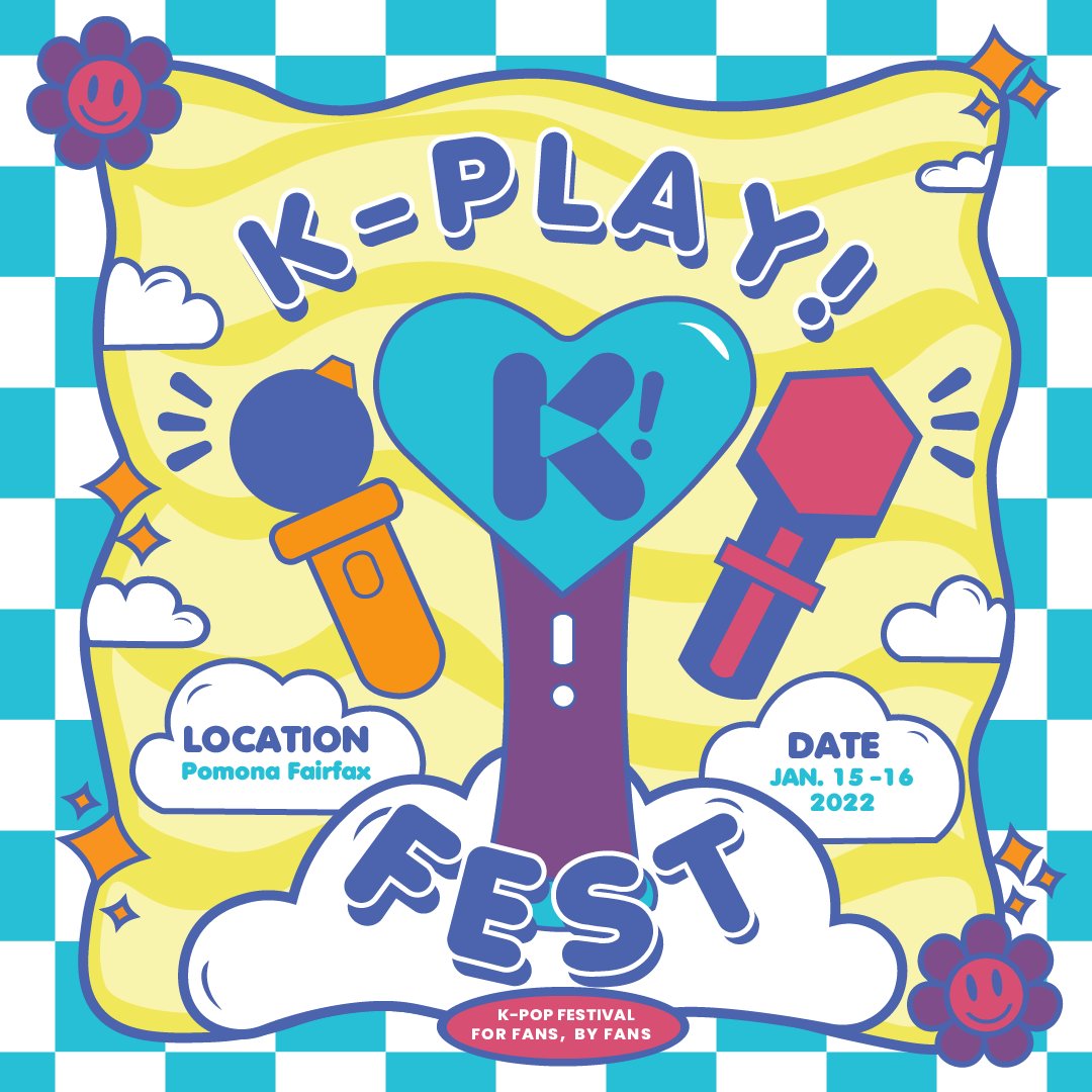 ▶ Join us for the special debut of the first ever KPOP Festival by fans, for fans! Get those fancams and lightsticks ready because you do not want to miss out on all the fun that awaits! 

See you JAN 15-16, 2022 at POMONA FAIRPLEX for #KPLAYFEST 🎟️: kplayfest.com