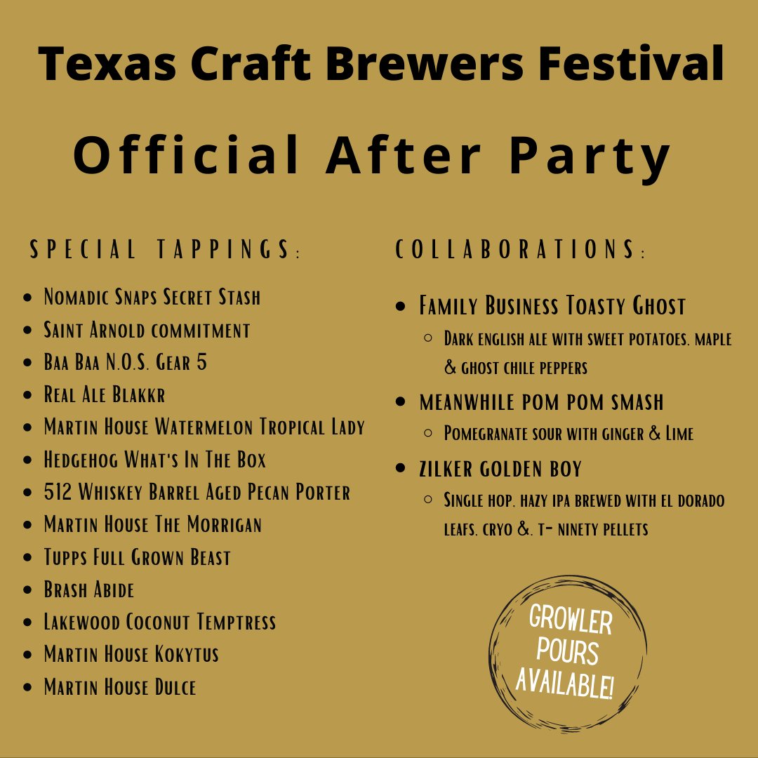 Let's Party like it's our last party on Rainey!

This Saturday (10/23) from 3pm - 2am
All beers must go...growler pours highly recommended!
