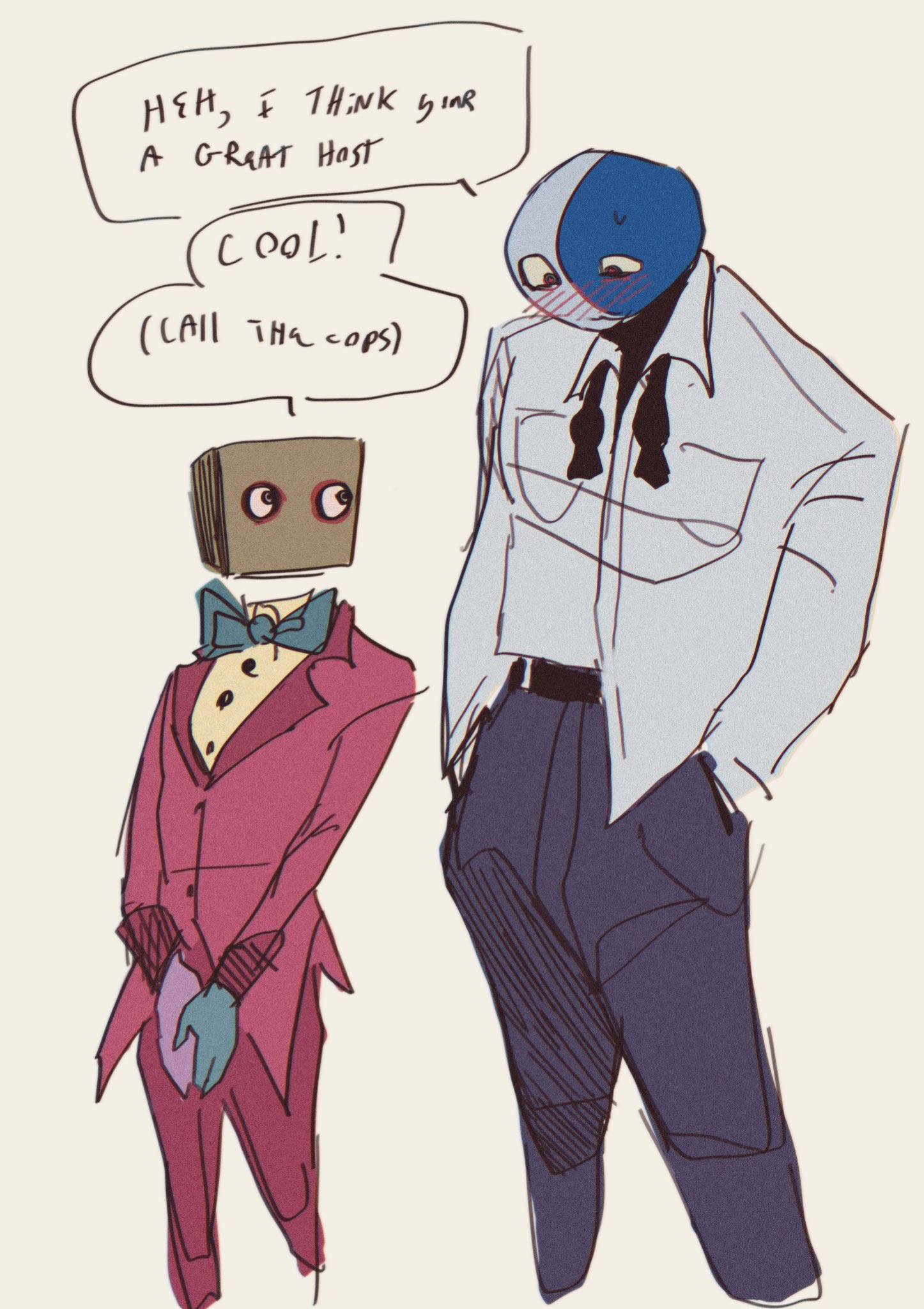 🖍🧸 *implodes* on X: Hoonis boogie and darly boxman from gooseworx (I'm  sorry it's gay look-look away) t.coCXZffwQioW  X