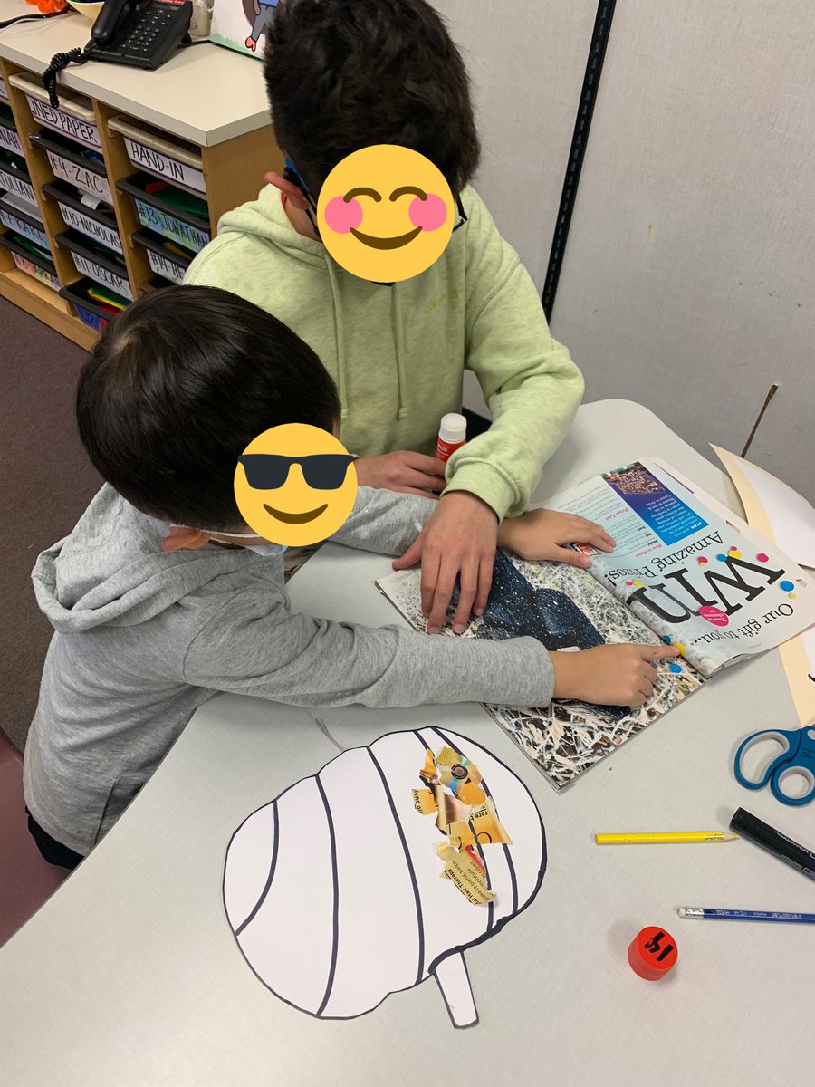 EktaaSingh3's tweet photo. It’s been a busy start to the school year in Div 4! One our main goals this year is to grow our #leadership skills. We are lucky to be working with our little buddies again! Today we showed them how to create mosaic #pumpkins to get ready for #Halloween. https://t.co/5F6VVQkItL