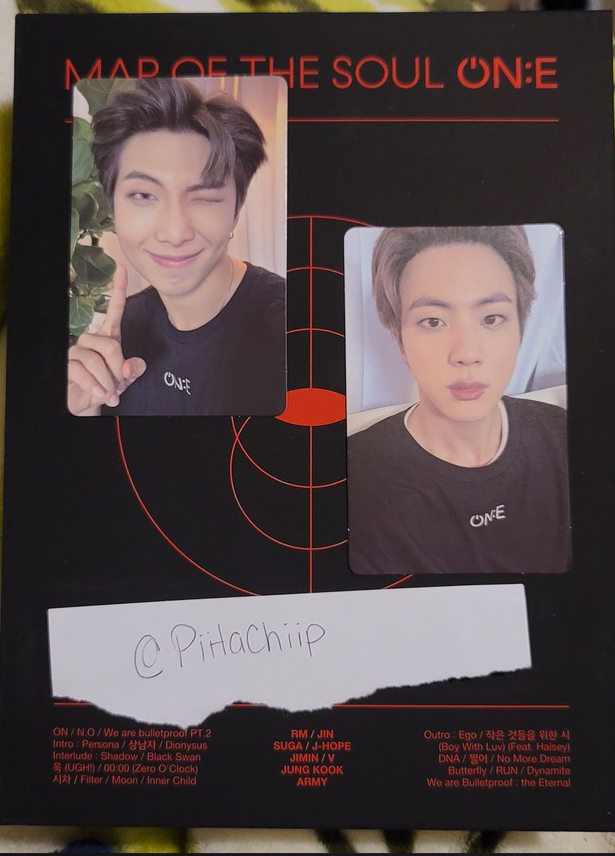 PiitaChiip's tweet photo. My MOTS ON:E Bluray arrived. I'm looking to trade for JK and V. Tracked shipping only.
#BTS #JUNGKOOK #V #Army #BTS_Trade #WTT #NFS #WTTBTS https://t.co/XPSkgwcPOP