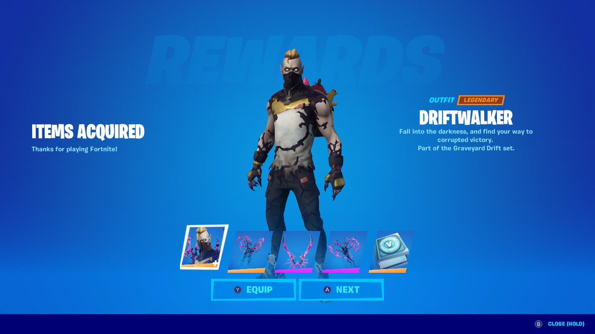 KRoolMain5116's tweet photo. Used Code ‘FireMonkey’ to get Delirium and the Driftwalker Pack! 🧛 #FMCodeZone https://t.co/rsiUsAA7r9