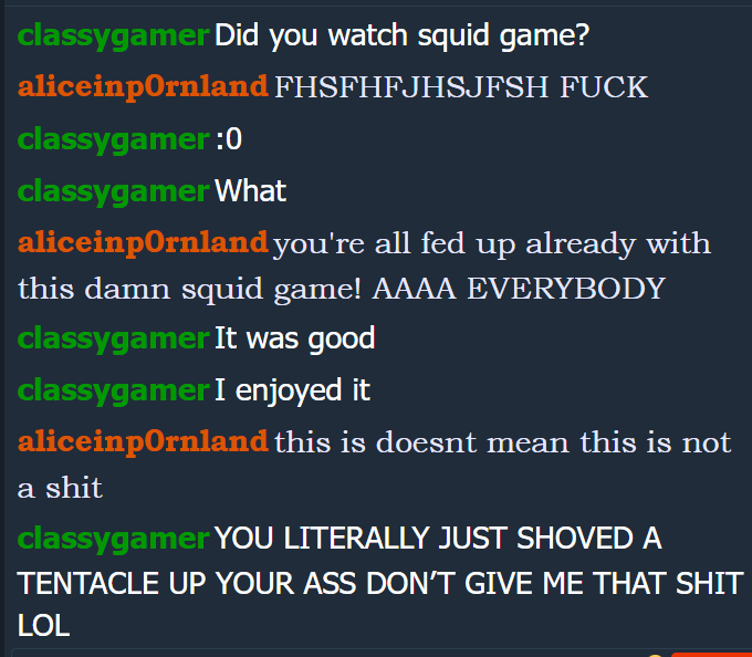 AND THE PRIZE FOR THE BEST OCTOBER JOKE GOES AWAY... @ClassyGamer4 with his "squid dildo abuse" congratulations  P<a href="/tag/sinpartylife"class="tags"><span>#sinpartylife</span></a>
