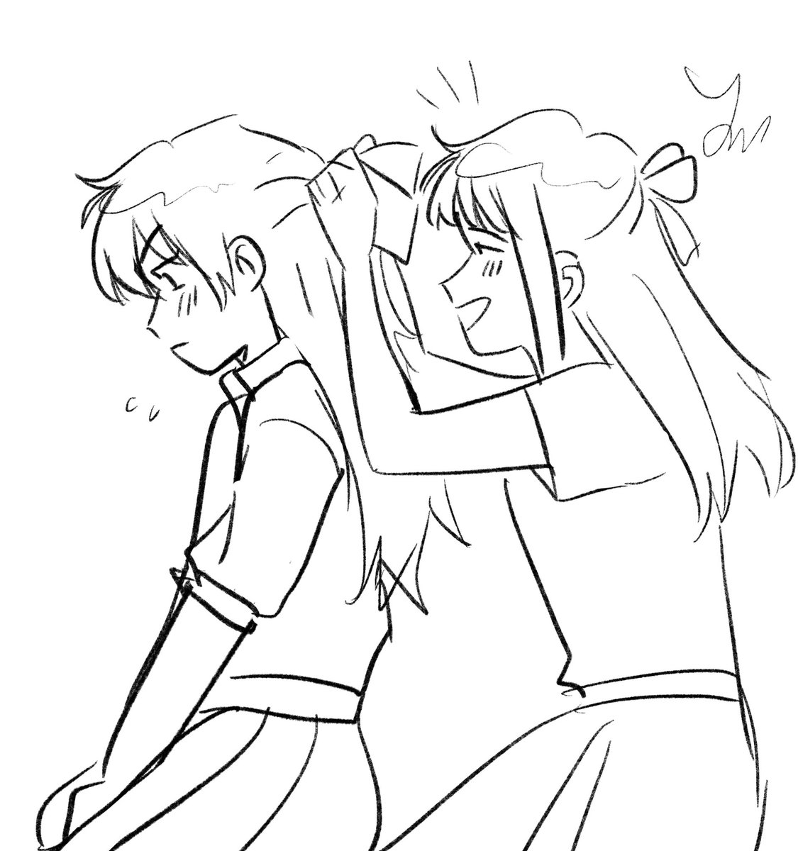 lesbian kyoru with transfem kyo 