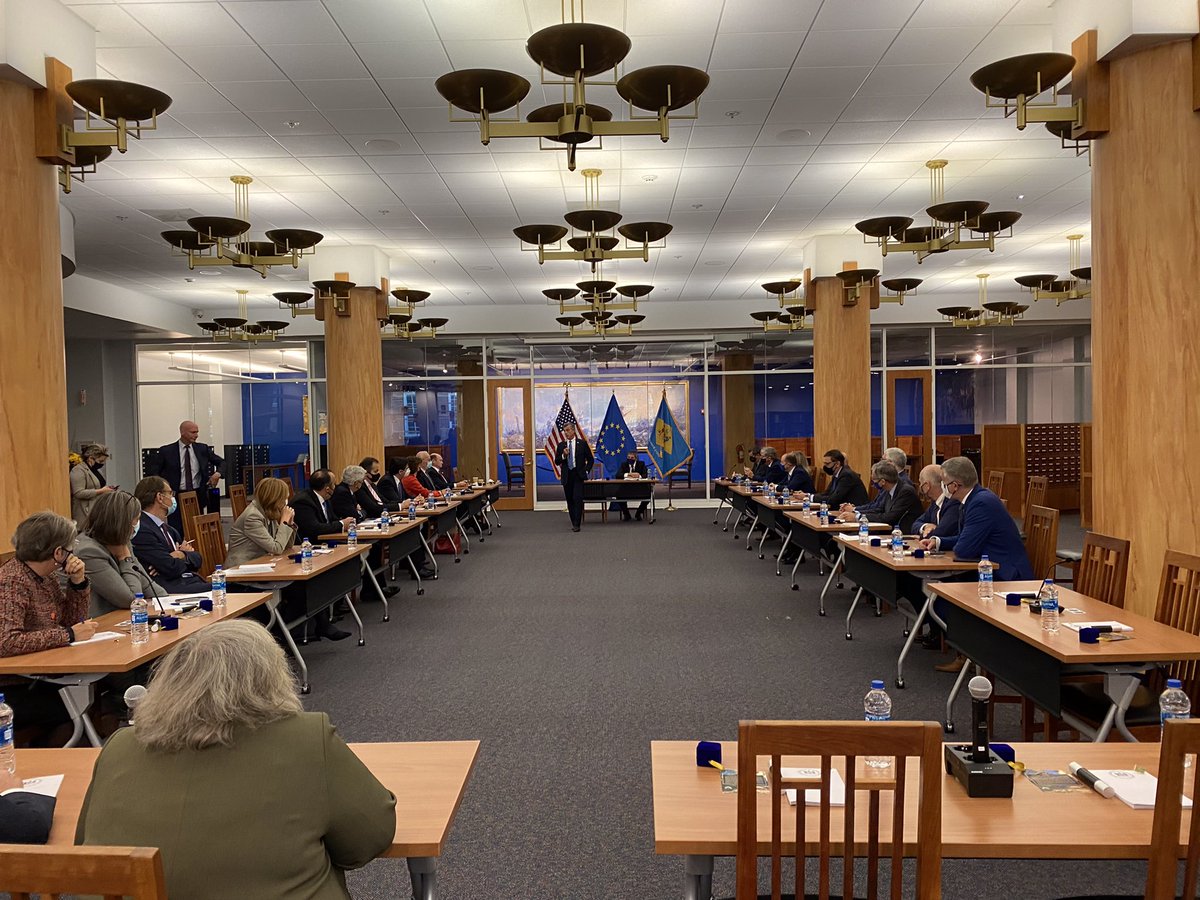 It was an honor to welcome Ambassadors from the European Union to Delaware this morning.

Delaware has long and historic ties with Europe, and their visit is a testament to the importance of a strong relationship.

<a href="/EUAmbUS/">Jovita Neliupšienė</a> <a href="/EUintheUS/">European Union in the U.S.</a>