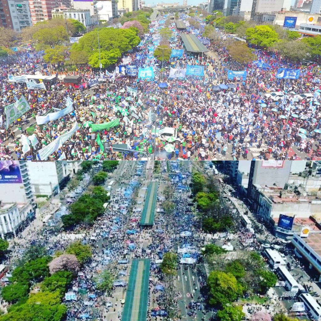 alferdez's tweet photo. Quiero agradecer y felicitar a la CGT y a los movimientos sociales que expresaron en una multitudinaria marcha la fuerza y la unidad que nuestra Patria demanda. 

Unidos levantemos las banderas de una Argentina con más producción, más desarrollo y más trabajo. 

#DíaDeLaLealtad https://t.co/BaOJxQQYSu