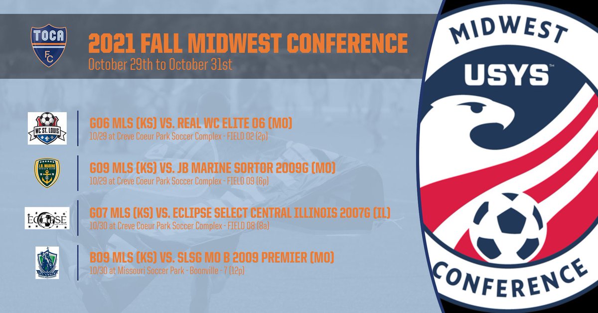 tocafutbol's tweet photo. Check out the next round of MWC games coming up this weekend! Good luck to all teams!
•••
#tocafc #faithfamilyfutbol #CreateTheCommunity https://t.co/0dAEeiHOSg