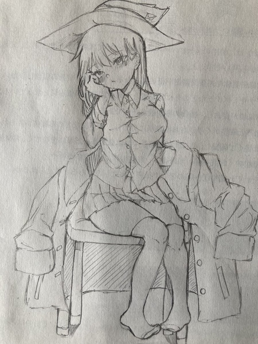 授業中の落書きです!
#RTお願いします
#イラスト 
#創作キャラ
#絵師さんと繋がりたい
#女の子のイラスト
#魔女
#フォローお願いします
#フォロバ
#相互フォロー
#落書き
#拡散希望 
#いいねかRTで気になった人フォローする 
#イラストレーターさんと繋がりたい 