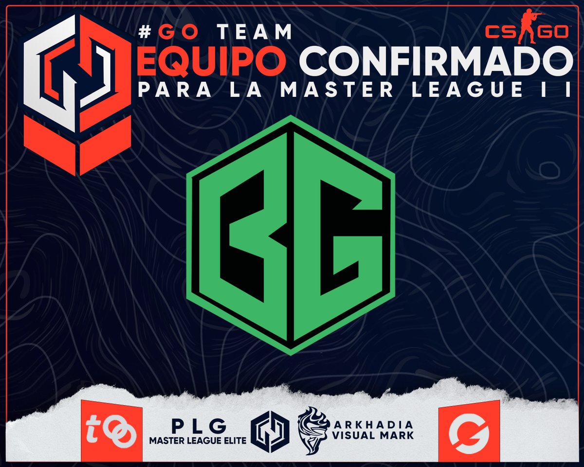¡Equipo confirmado en la MASTER! 

Bienvenidos <a href="/beyondglory1/">beyondglory</a> , les deseamos el mejor de los éxitos en la competencia!.

-¿Quienes inscribir a tu equipo?.

¡Desde el link en la biografía!

#CSGOCHILE