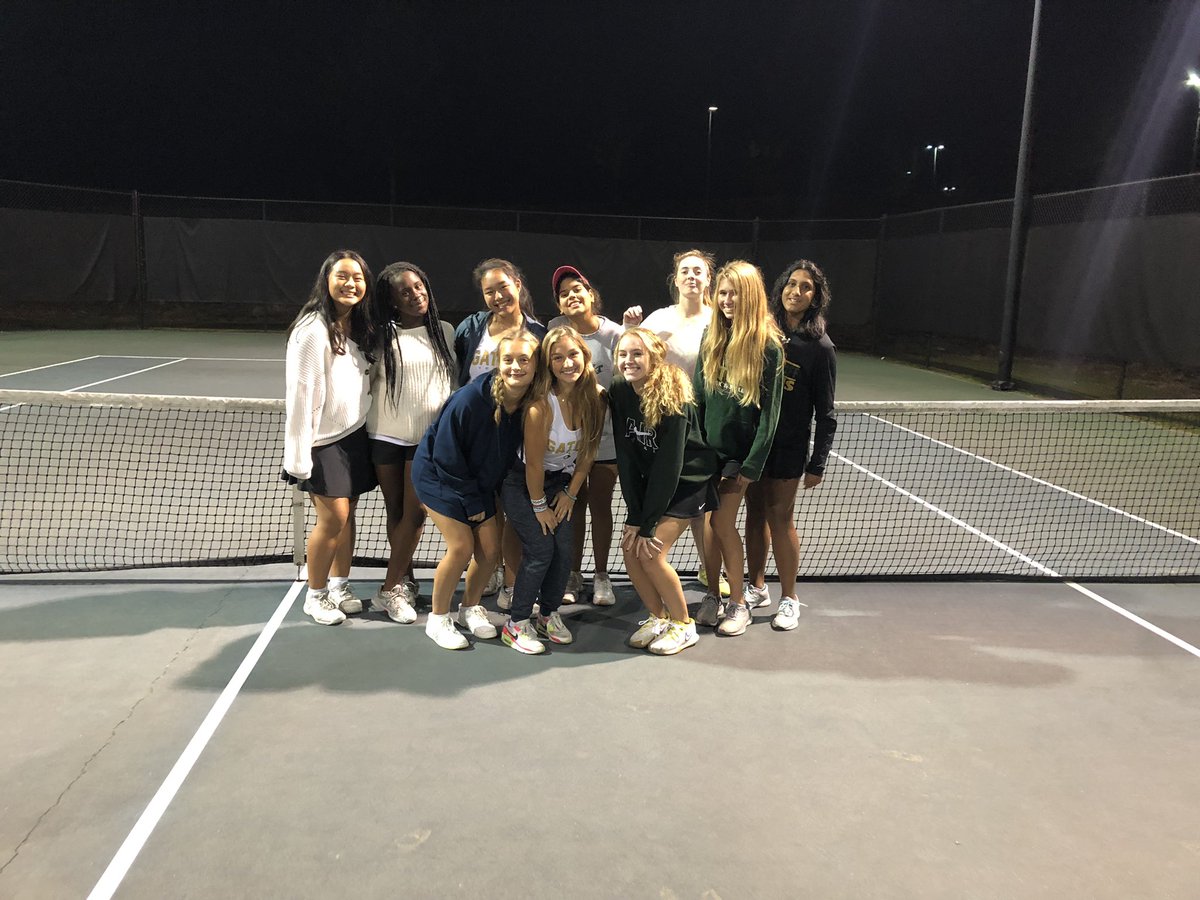 RBHSTennis's tweet photo. Liyin and Patty take 1 Doubles in a tight 4-3 match with Dutch Fork tonight for the Gators 6th straight Region 5 title. We will open playoffs in the Swamp on Thursday. https://t.co/WTQpcswmUk