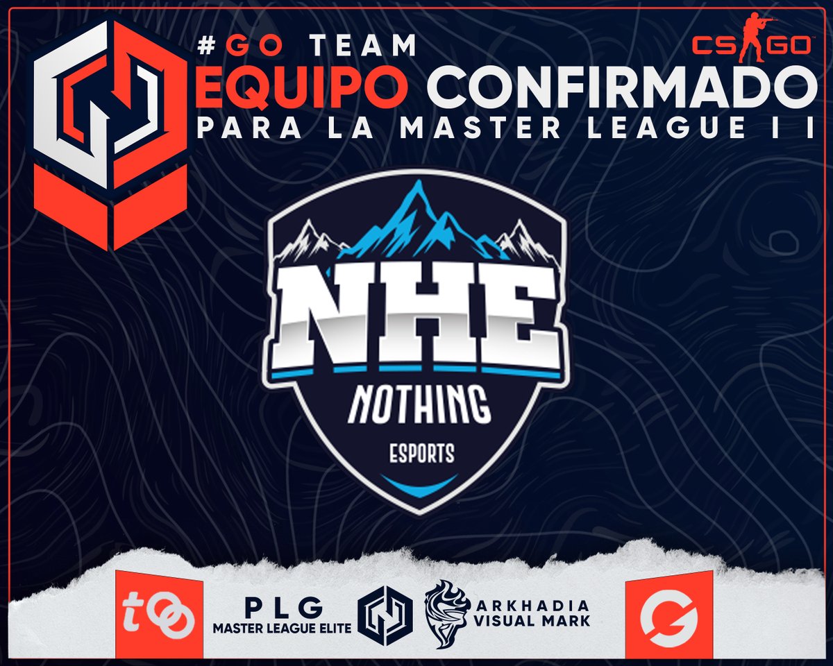 ¡Equipo confirmado en la MASTER! 

Bienvenidos <a href="/NothingEsports/">Nothing eSports Desde Casa🏡</a> , les deseamos el mejor de los éxitos en la competencia!.

-¿Quienes inscribir a tu equipo?.

¡Desde el link en la biografía!

#CSGOCHILE