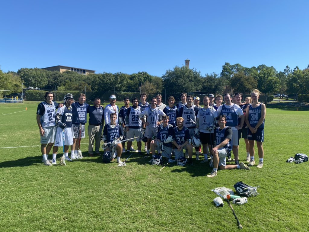 Had fun watching the <a href="/UDallasBaseball/">UDallas Baseball</a> and <a href="/UDallasMLax/">UDallas Men's Lax</a> alumni games this past weekend. Great catching up and  hearing the success stories of our former <a href="/UDallasSports/">UDallas Crusaders</a> athletes. #BleedBlue #DefendTheTower
