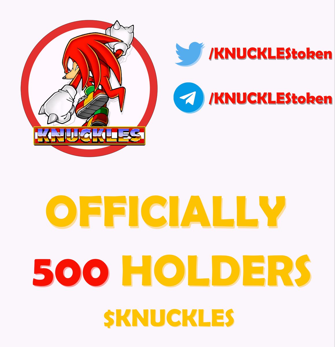 $KNUCKLES tweet media
