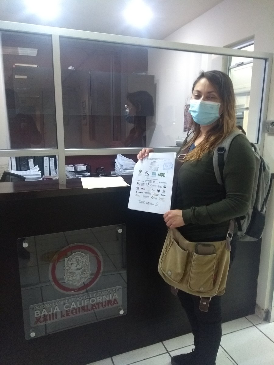 TierraColBC's tweet photo. 📢Hoy entregamos un exhorto al @congresobc para que se atiendan los pendientes en materia #anticorrupción en #BajaCalifornia. 
Con atención al Presidente de la Mesa Directiva, Diputado Juan Manuel Molina- https://t.co/Qybhxel79X