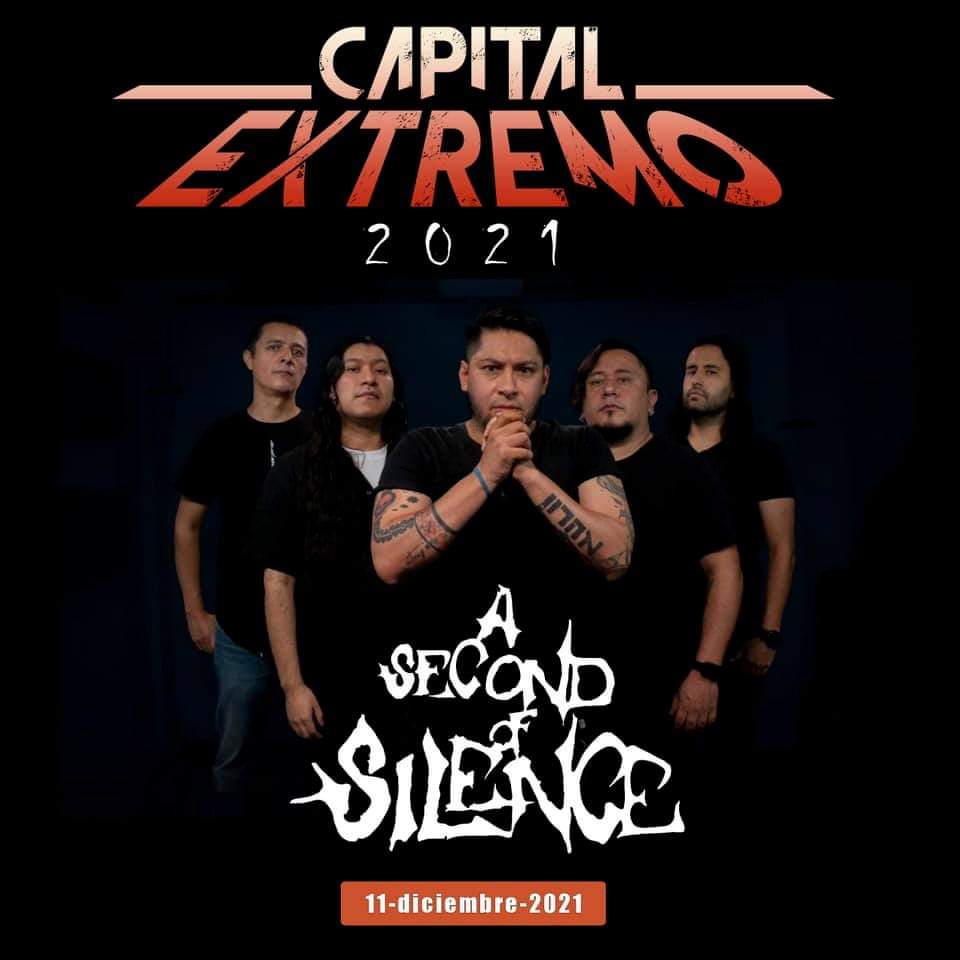 secondofsilence's tweet photo. #CarnalASoS volvemos a los escenarios dspuesde casi 2 años. ¡Nos vemos este 11 de diciembre en el #CapitalExtremo en la #CDMX!
#ASoSNeverDies #PuroPinchiMexicanPower #LatinCore #Metal #MetalMexa https://t.co/F2lbEn4bYf