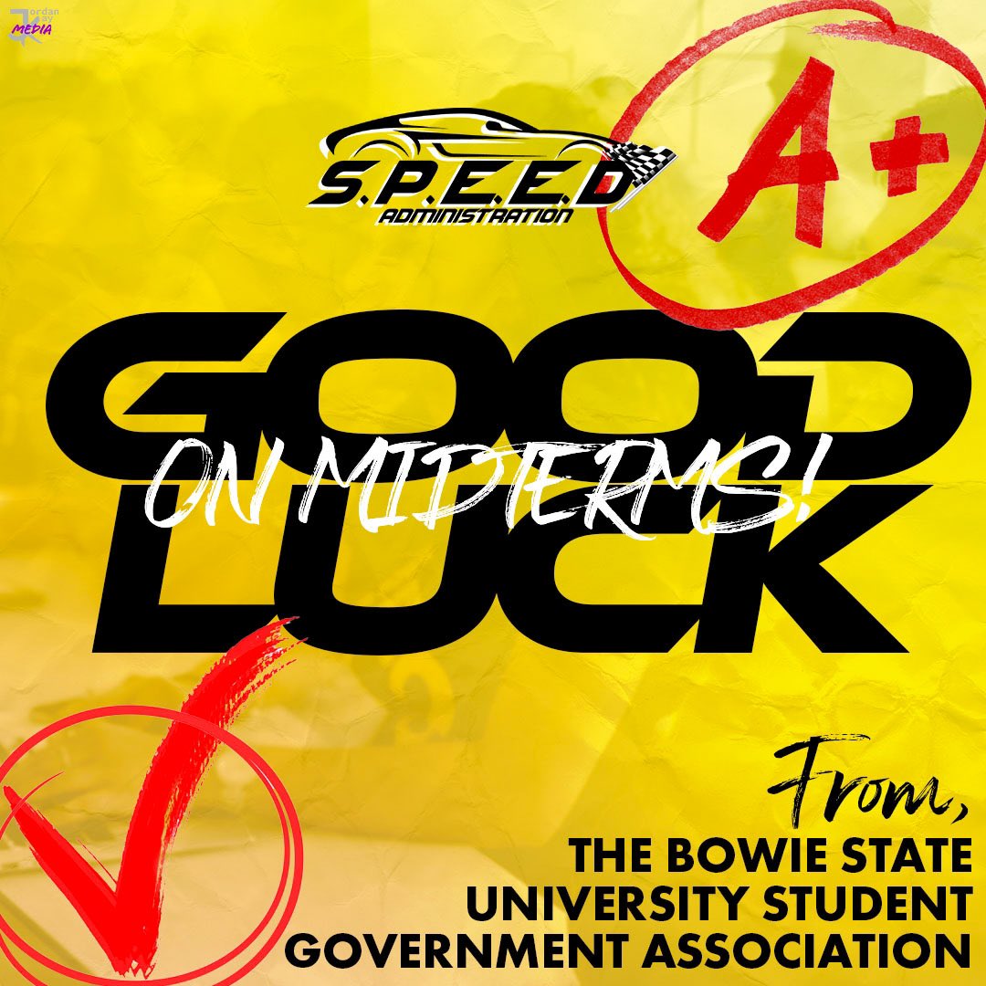 Bowie State SGA | S.P.E.E.D. 🏁 tweet media