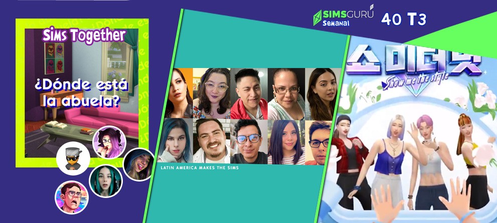 simsguruweb's tweet photo. SimsGurú Semanal #40 T3 // ¿Dónde está la Abuela? El Evento #SimTogether // ¿Bandas Musicales Pronto? ¿Pista o Despiste? #SimsTogether #LosSims4 #SimsGuruSemanal #TheSims4
➡️ https://t.co/Gd1yYUnKzZ https://t.co/rn56MQnuf7