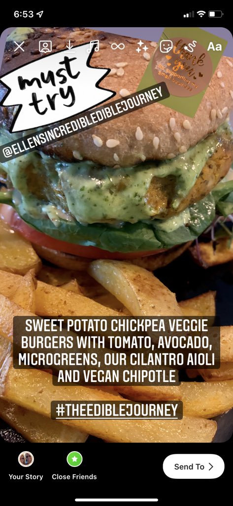 Who knew Veggie would be so good!  Awesome food from #theediblejourney in #PortStanley #sogood #GetinMyBelly #CanadaEats <a href="/FCCfoodbeverage/">FCC Food and Beverage</a>